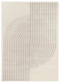 Sivý/krémový koberec 140x200 cm Zen – Universal