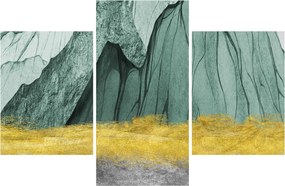 Obraz - Smaragdové hory N⁰3 (90x60 cm)