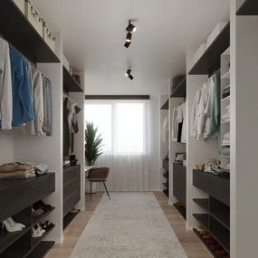 Sollux SL.1127 - Bodové svietidlo LEMMI 2xGU10/40W/230V čierna