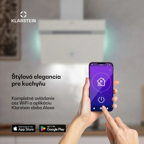 Klarstein Alina odsávač pár | 60 cm | 680 m³/h | Tichý | EEK A++