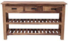 Konzolový stolík Rami 130x35 indický masív palisander Only stain