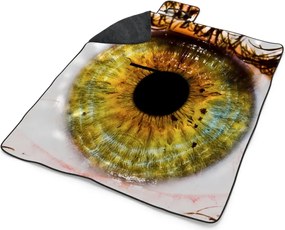 Sablio Plážová deka Oko: 200x140 cm