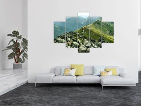 Obraz - Horská krajina (150x105 cm)