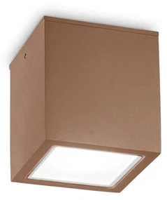 Vonkajšie stropné svietidlo IDEAL LUX TECHO SMALL hnedá 251592