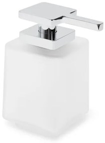 Dávkovač mydla SAT Evolution S chróm/mliečne sklo SATDEVOSDAV, 1 ks