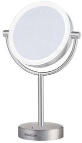 Sencor - Kozmetické zrkadielko s LED podsvietením LED/5W/230V nerez