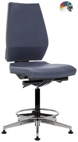 ANTARES Pracovná priemyselná stolička 1870 SYN MOTION ANTISTATIC ESD antracit