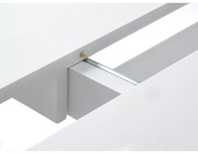 Okrúhly rozkladací jedálenský stôl s prídavnou doskou ø 120 cm Nola – Unique Furniture