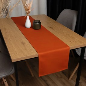 Biante Dekoračný behúň na stôl BKU-105 Tehlovo červený 35x160 cm