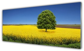 Obraz plexi Lúka strom príroda pole 125x50 cm