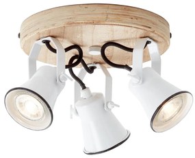 Brilliant - Bodové svietidlo SEED 3xGU10/5W/230V biela/béžová