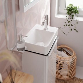 Hansgrohe Tecturis S, páková umývadlová batéria 80 CoolStart EcoSmart+ bez odtokovej súpravy, chrómová, HAN-73301000