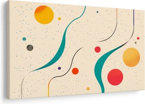 Obraz - Minimalistická farebná ilustrácia (90x60 cm)