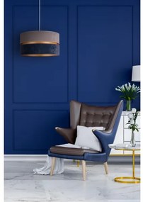 Duolla - Luster na lanku DUO 1xE27/15W/230V pr. 40 cm modrá