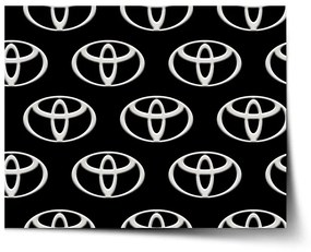 Sablio Plagát Toyota Pattern - 120x80 cm