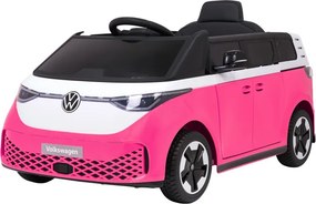 Elektrické autíčko Volkswagen ID BUZZ ružové