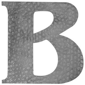 Kovian-Prod Domové písmeno B, 170x170mm, zdobené, bez povrchovej úpravy