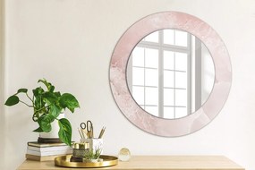Ružový kameň Okrúhle zrkadlo s motívom