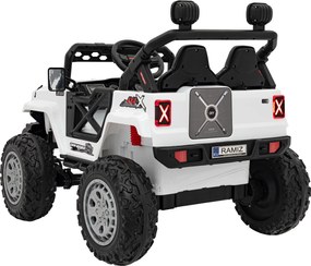 Ramiz Detské elektrické auto OFF ROAD Speed Biele