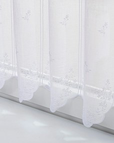 Vitrážková záclonka žakárová Floral výška 60 cm na metre