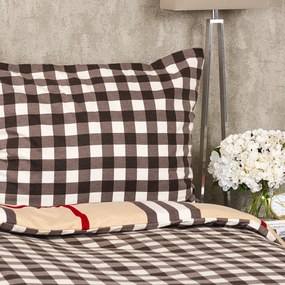 4Home Flanelové obliečky Kocka, 160 x 200 cm, 70 x 80 cm