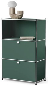Kovová komoda »CN3« s dvomi výklopnými priečinkami