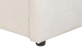 Jednolôžková posteľ 200 x 90 cm Vitto (béžová) (s roštom a úložným priestorom). Vlastná spoľahlivá doprava až k Vám domov. 1076506