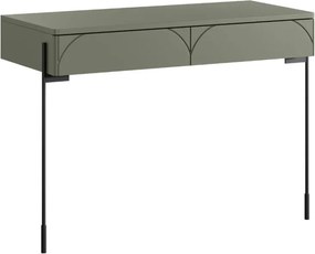 Konzolový / Toaletný stolík Sonatia 104 cm - olivová