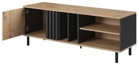 Televízny stolík BADIA dub/antracit