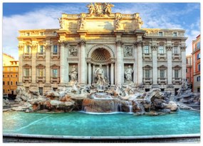 Obraz - Fontána di Trevi (70x50 cm)