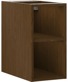 Mexen Box-A, otvorená skrinka s policou 25 cm, orech, 91AX2-0250-470-0-86