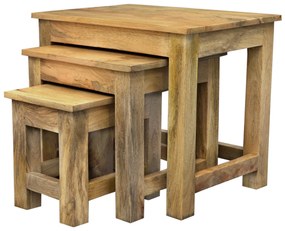 furniture-nabytek.cz - Odkladacie stolíky 3ks Hina
