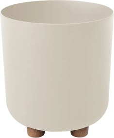Kvetináč Sofia 190 mm, recyklovaný, béžový*84247