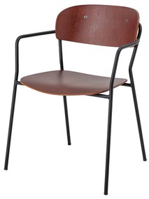 Jedálenská stolička piter hnedá MUZZA