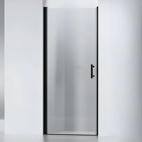 Madeira 90 čierne otváracie sprchové dvere, 190cm, 6mm