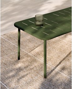 Oceľový Záhradný konferenčný stolík 50x90 cm Zivia – Kave Home