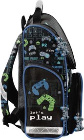 Školská aktovka pre chlapcov – 4-dielny set