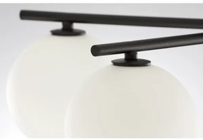 Jupiter 2049 - Prisadený luster PRATO 5xG9/14W/230V čierna/biela