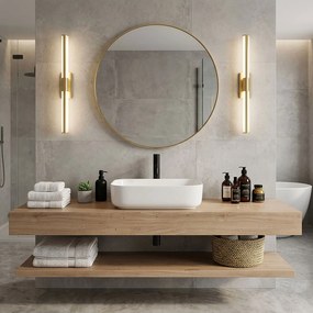 Rea Demi, umývadlo na dosku 51x39 cm, biela, REA-U1953