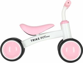 KIK Trike Fix Tiny V2 detské bežecké odrážadlo, ružovo-biele
