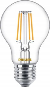 PHILIPS LED žiarovka filament - E27 - 7W - 806lm - 2700K