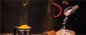 Obraz - Korenie v pohybe (120x50 cm)