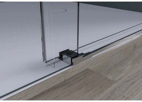 CERANO - Sprchové posuvné dvere Santoro Ľ/P - 8 mm - chróm, transparentné sklo - 100x195 cm, CER-CER-8050BD6956