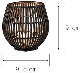 YOKO Svietnik na čajovú sviečku 9 cm