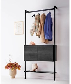 Čierny set do predsiene Edge by Hammel