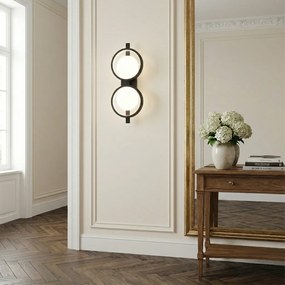 Toolight Toolight, LED nástenné svietidlo, 13W, 4000K, 1500lm, APP1917-W, čierna, OSW-66062