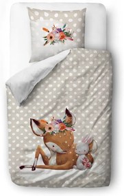 Bavlnené obliečky Butter Kings Doe and Her Friends, 140 x 200 cm