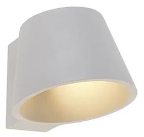 Priemyselná nástenná lampa betón - Cup