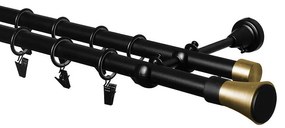 Garniža II promo fi 19 čierna 240cm vase