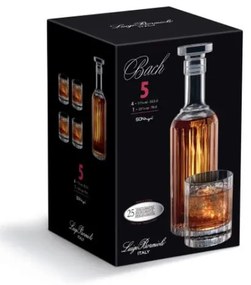 Luigi Bormioli BACH whisky set (1 + 4)